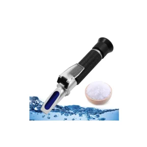 0 10% Aquarium Salt Water Portable Salt Salinity Meter Tester Hydrometer Handheld Salinity Refractometer with ATC