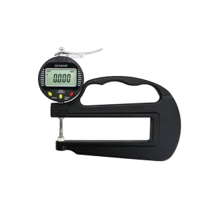 0-10mm 0.4” 0.001mm Digital Thickness Gauge for Plastic Film Paper Leather Rubber Electronic Thickness Gauge