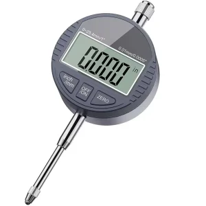 0-12.7mm/0.5″ 0-25.4mm/1″ Range Gauge Digital Dial Indicator Precision Tool 0.01mm/0.0005″ 0.0001mm/0.00005″ Tester Tools