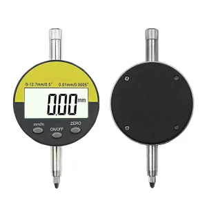 0-12.7mm 5″ Range Gauge Digital Dial Indicator Precision Tool 0.01mm 0.0005″ Tester Tools