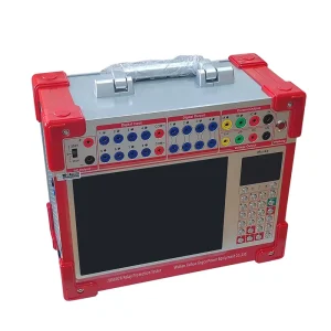 0 120A Three Phase Parallel Output Three Phase Relay Injection Protection Tester Secondary Current Resistance Meters