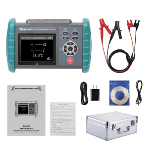 0 120V Battery Internal Resistance Tester 4 Wire AC Milliohm Meter for Lithium LiFePO4 Lead Acid Car Energy Storage Batteries