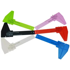 0 140mm Colorful ABS Plastic Elbow Vernier Caliper