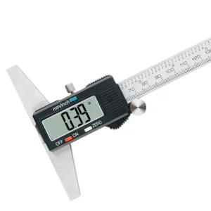 0-150/200/300mm Precision Electronic Display Depth Vernier Caliper Depth Gauge Depth Dial Caliper Calibre Measuring Tool