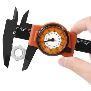 0-150MM Plastic Tape Gauge Caliper British 0-6 ” Vernier Caliper