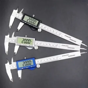 0 150mm 0 200mm 0 300mm Stainless Steel 6 Inch Electronic Digital Caliper 150mm Vernier Caliper with Large LCD Screen