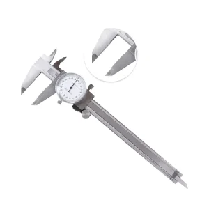 0-150mm 6inch Stainless Steel Dial Caliper 150mm Shock Proof Dial Vernier Caliper Micrometer Measuring Tool