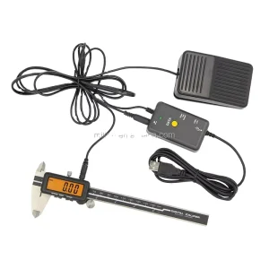 0-150mm Digital Caliper with USB Data Out Port Digital Caliper with Data Cable Input Tool Caliber