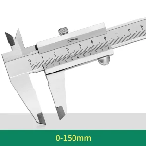 0-150mm High Precision Industrial Grade Stainless Steel Vernier Caliper With Digital Display