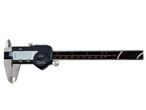 0-150mm IP54 Digital Caliper Inch/Metric Caliper with Thumb Wheel Stainless Steel Waterproof Digital Caliper