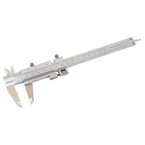 0-150mm Pie De Rey 0-200mm 0-300mm Analog Vernier Caliper 0-6″ Calibrador a Vernier Fine Adjustment Measuring Tool