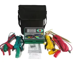 0-2000 Ohm Higher Accuracy Resistance Tester DY4100 Real Digital Earth Tester Ground Resistance Instrument Megohmmeter
