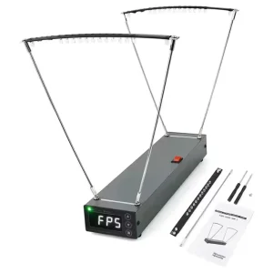 0-2000MPS Velocimetry Speed Measuring Instrument Bow Velocity Measurement Tool Alloy Canopy-type Speedometer
