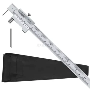0-200mm Marking Vernier Caliper With Carbide Scriber Needle Stainless Steel Parallel Marking Vernier Caliper Marking Gauge Tool