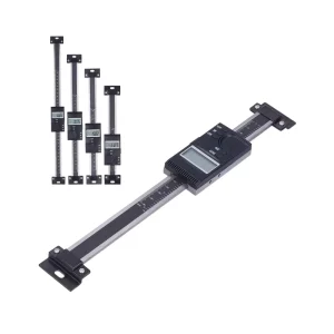 0-200mm Stainless Steel Flexible Ruler with LCD Screen Display Linear Scale Measuring ±0.02mm Accuracy