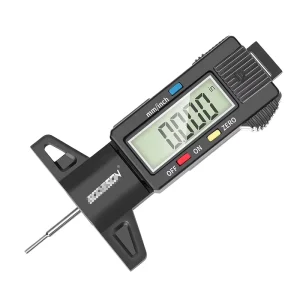 0-25.4mm 1inch Digital Tyre Tread Depth Gauge With Large LCD Display