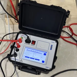 0 250mΩ Measurement Range DC 10A 100A Micro Ohm Meter Loop Contact Resistance Tester Constant Current Limited Voltage
