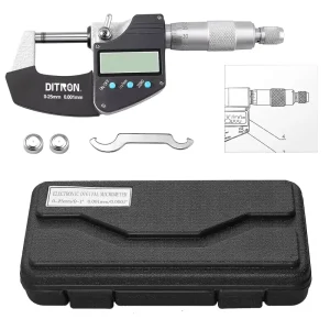 0-25mm 25-50mm Micrometer Digital Vernier Caliper Digital Micrometer 50-75mm 75-100mm Outside Digit Micrometer Measure Tool