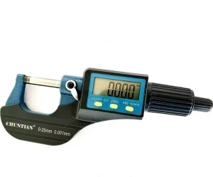 0 25mm Digital Micrometer 0.001mm High Quality Electronic Micrometer