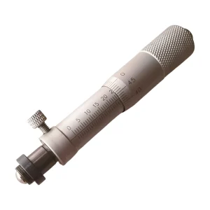 0-25mm Range 0.01mm Resolution Micrometer Head Flat/Ball Spindle Head W/o Locknut Sidelock 9.5mm 10mm Installment OD