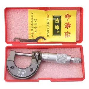 0-25mm Tool Outer Diameter Micrometer High Precision Digital Display Micrometer Thickness Gauge Material Stainless Steel