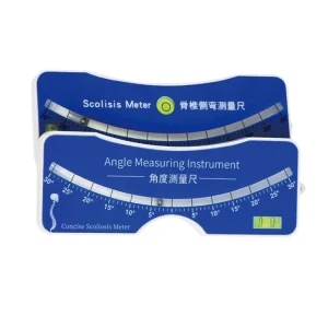 0 30 Degree Professional Scoliosis Measuring Tool Testing Meter Metal Ball Level Spine Rule