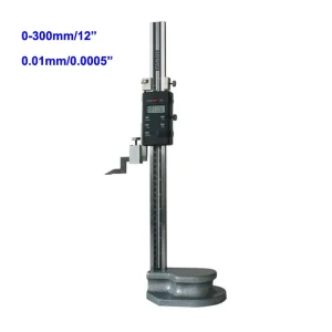 0-300MM/12″ Digital Height Gauge Measuring Tool, for Metalworking & Engineering, High Precision, LCD Display