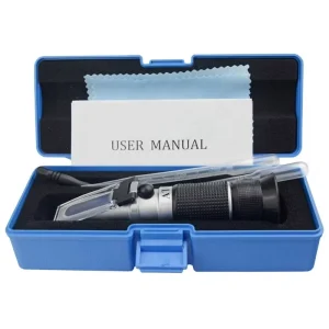 0 32% Brix Meter Refractometer V Resourcing Portable Hand Held Refractometer for Sugar Content Test