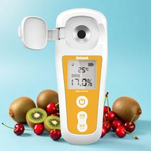 0 55% Digital Saccharometer Sweetness Test Meter Handheld Refractometer Concentration Sugar Meter