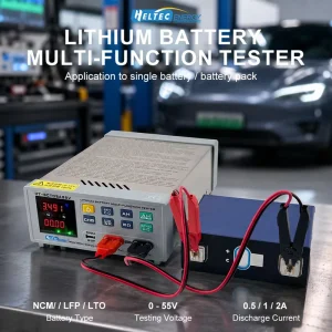 0-84V 5A Battery Pack Tester with DC Internal Resistance Test for EV Scooter E-bike Battery Maintenance