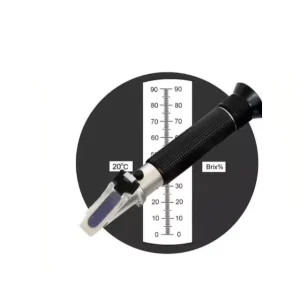 0-90% Auto Handheld Portable Brix Refractometer for Jam Jelly Milk