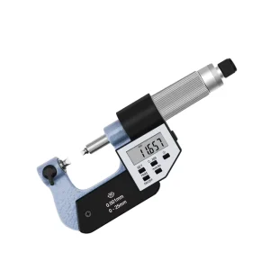 0.001mm High precision Stainless Steel Digital Thread Micrometer 0 75mm Range Can Replace Probe
