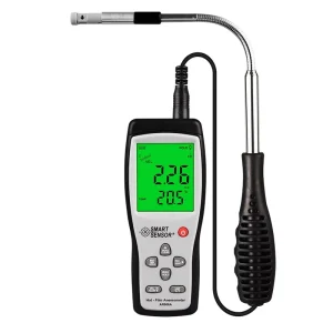 0.0~30m/s Hot-film Thermal Digital Anemometer Hot Wire Thermo Anemometer Wind Speed Temperature Tester