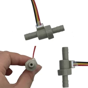 0.1-1.1L/min Water Flow Sensor 7mm OD Liquid Flow Sensor Smallest Flowmeter for Water Dispenser