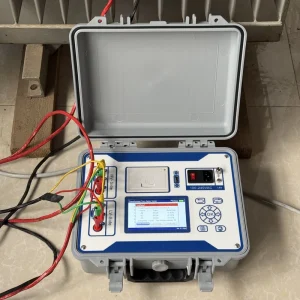 0.1 Level Accuracy Class Three Phase Transformer Turns Ratio Tester with Non Power off Clock and Date Display