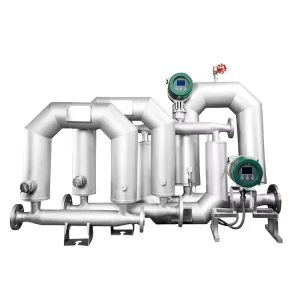 0.2% Coriolis Mass Flow Meter High Temperature Coriolis Flowmeter for Oil Gas and Petrochemical Measurement
