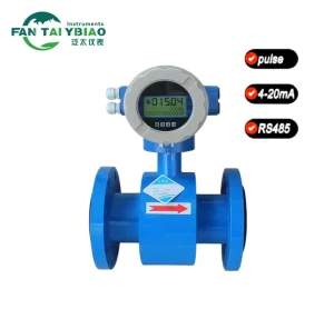 0.5%/0.2% Industrial-Grade Suitable for Multiple Liquids Electromagnetic Flow Meter Magnetic Flowmeter Ss316 for Water