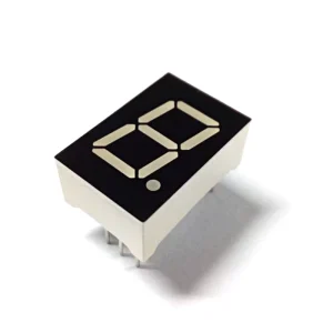 0.5 Inch Single Digit Green Color 7 Segment LED Display 10pins