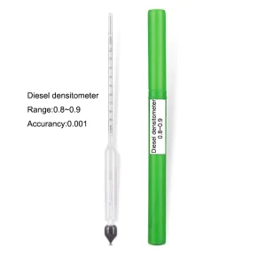 0.8 0.9 High Precision Diesel Meter Hydrometer Tester Glass Petroleum Gasoline Petrol Oil Hydrometer