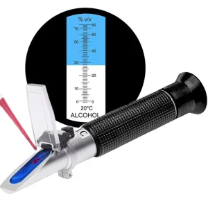 0~32%Handheld Refractometer Fruit Sugar Degree Meter Handheld Refractometer High Precision Measuring Instrument