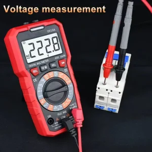 0910A 4000 Counting (0.5%+3) Accuracy 0-1000V Voltage Meter Ammeter Capacitor Resistance Temperature Tester Multimeter