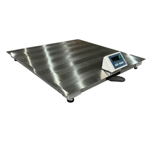 1*1m 2 Ton Stainless Steel Industrial Floor Scale Platform 1t Weighing Scale