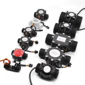 1/2″ 3/4″ 1″ 1.5″ 2″ DC24V Hall Flowmeter Magnetic Flow Sensor Liquid Flow Meter for Water