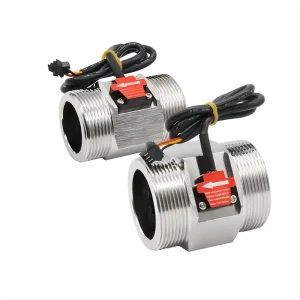 1/2” 3/4” 1” Stainless Steel Water Flow Sensor 1.75MPa DC3.5~24V NPN Hall Turbine Flow Switch Senor