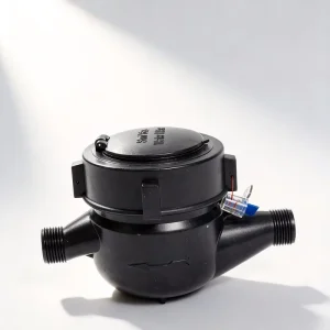 1/2 Inch Nylon ABS Plastic Wet Type Mechanical Multi Jet Cold Water Meter
