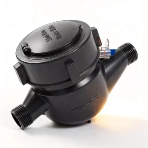 1 2 Inch R80 Nylon ABS Plastic Wet Type Mechanical Multi Jet Water Meter