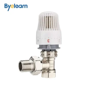 1/2in 3/4IN Liquid Sensor Thermostatic Head TRV Radiator Valve for Heating Radiator