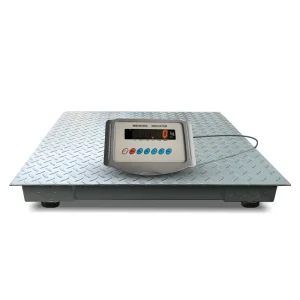 1 3 Ton Floor Scale with Receipt Printer Industrial Weighing Platform for Inventory Management