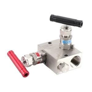 1/4″ NPT Thread Stainless Steel 316 High Pressure 2 Way Instrument Manifolds Valves