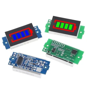 1-8S 1S 2S 3S 4S Single 3.7V Lithium Battery Capacity Indicator Module 4.2V Display Electric Vehicle Battery Power Tester Li ion